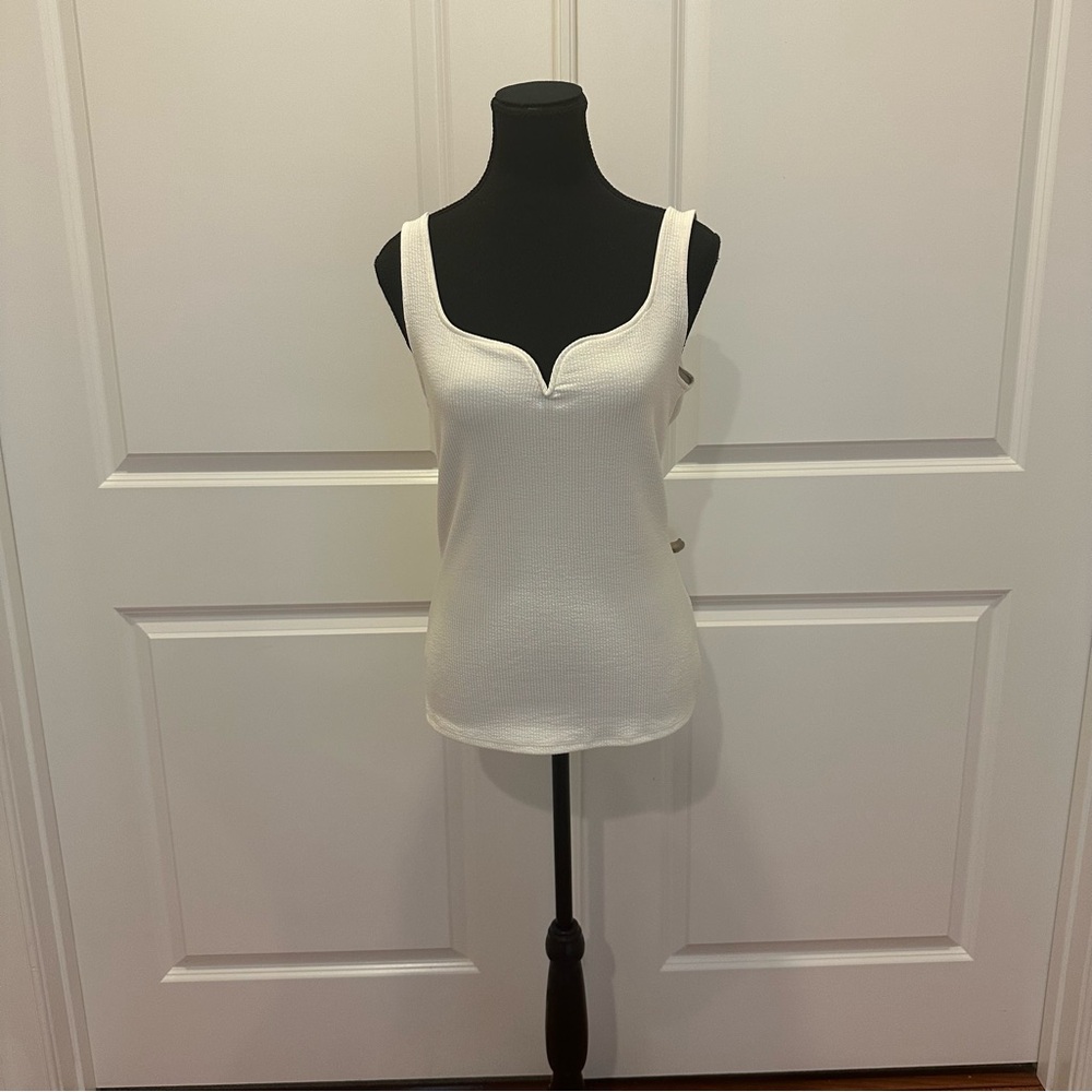 H&M White Tank Top